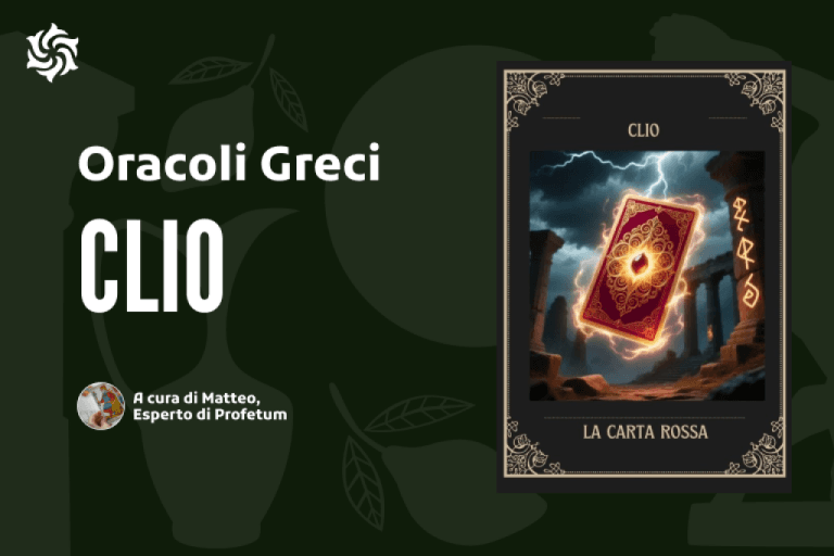 Immagine copertina articolo Il mio Oracolo personale - CLIO Immagine copertina articolo Il mio Oracolo personale - CLIO