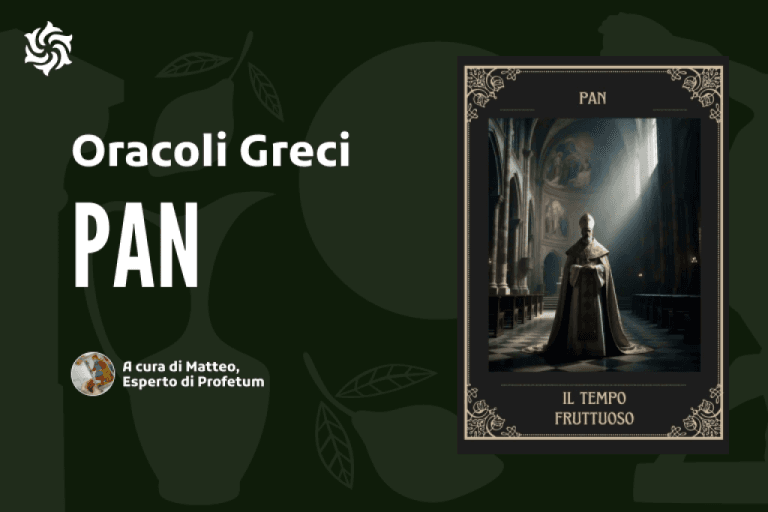 Immagine copertina articolo Il mio Oracolo personale - PAN Immagine copertina articolo Il mio Oracolo personale - PAN