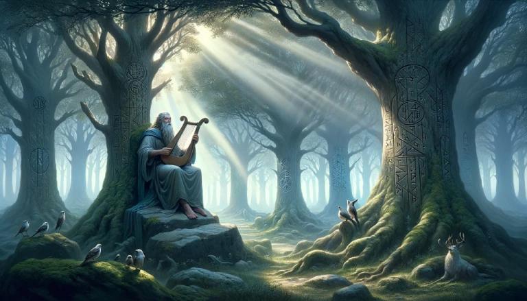 Immagine copertina articolo Bragi, il dio della musica Immagine copertina articolo Bragi, il dio della musica