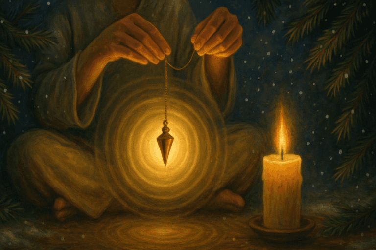 Immagine copertina articolo Radiestesia di luce: ritrovare il proprio centro nel tempo di Yule Immagine copertina articolo Radiestesia di luce: ritrovare il proprio centro nel tempo di Yule