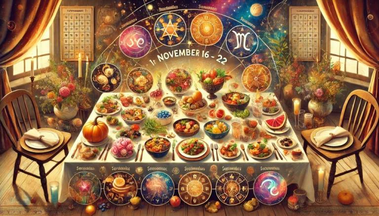 Immagine copertina articolo AstroRicette - dal 16 al 22 novembre Immagine copertina articolo AstroRicette - dal 16 al 22 novembre