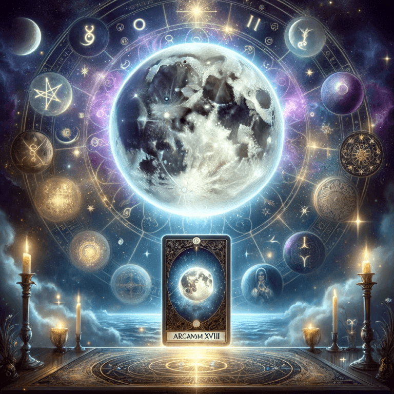 Immagine copertina articolo Valenze magiche della luna - Arcano XVIII
