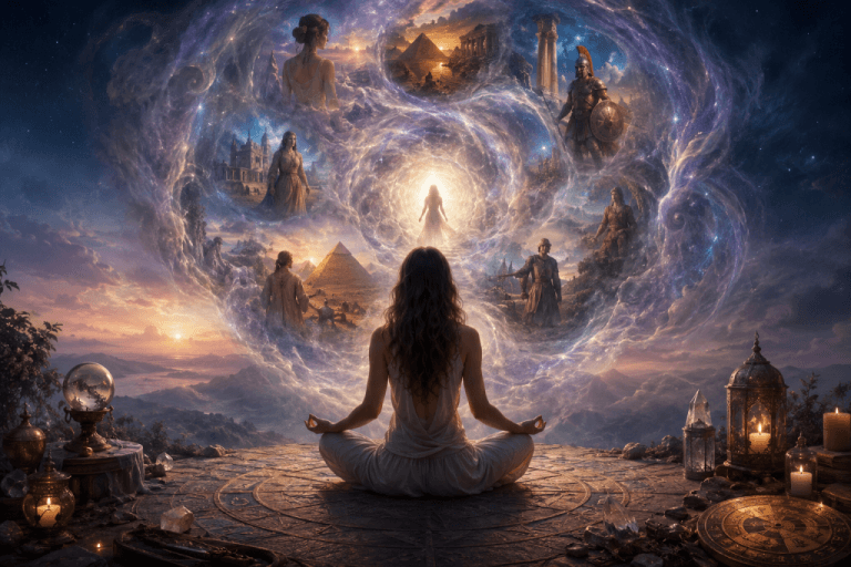 Immagine copertina articolo Viaggio nelle vite precedenti - Meditazione guidata Immagine copertina articolo Viaggio nelle vite precedenti - Meditazione guidata