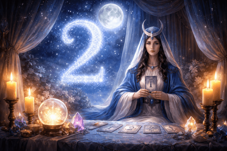 Immagine copertina articolo Un Inizio d’anno sotto l'Influenza del Numero 2 al cospetto della Papessa Immagine copertina articolo Un Inizio d’anno sotto l'Influenza del Numero 2 al cospetto della Papessa