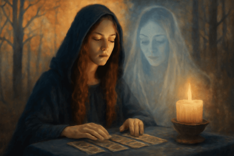 Immagine copertina articolo Novembre, il mese del velo sottile: come ascoltare i messaggi che arrivano dall’invisibile Immagine copertina articolo Novembre, il mese del velo sottile: come ascoltare i messaggi che arrivano dall’invisibile