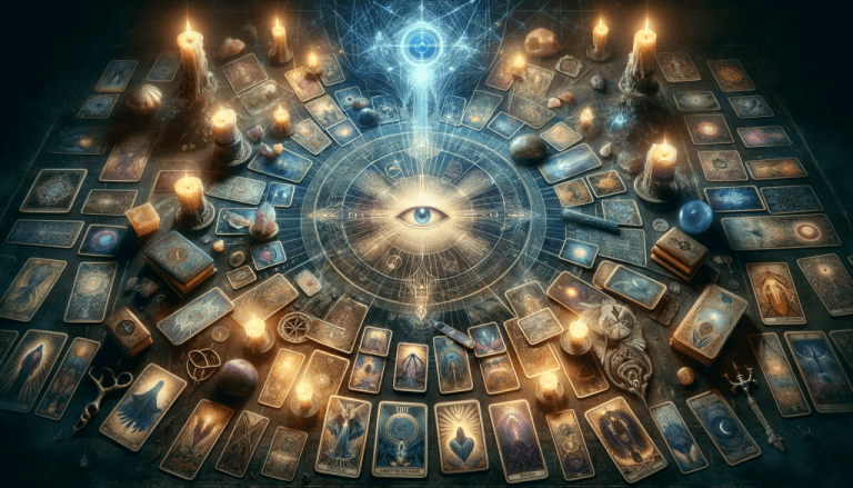 Immagine copertina articolo Il Tarocco: Un Viaggio Sacro verso la Consapevolezza Immagine copertina articolo Il Tarocco: Un Viaggio Sacro verso la Consapevolezza