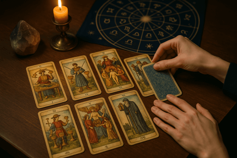 Immagine copertina articolo Metodi di lettura delle carte nella cartomanzia Immagine copertina articolo Metodi di lettura delle carte nella cartomanzia