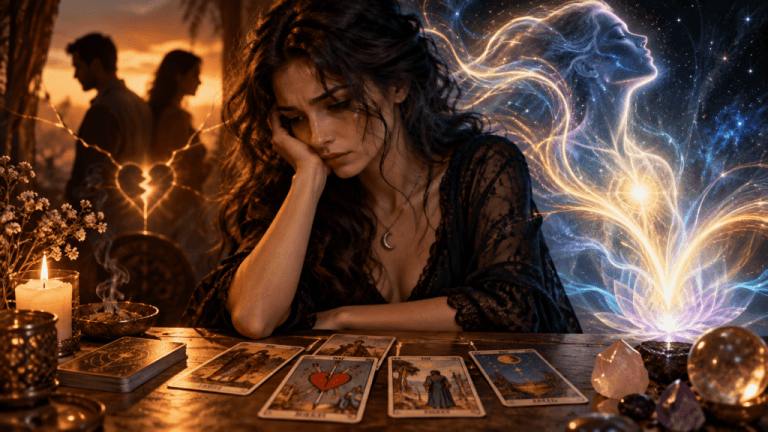 Immagine copertina articolo Tradimento e Tarocchi: Oltre il dolore, cosa sta cercando di dirti il tuo sistema energetico Immagine copertina articolo Tradimento e Tarocchi: Oltre il dolore, cosa sta cercando di dirti il tuo sistema energetico