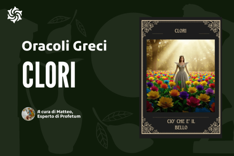 Immagine copertina articolo Il mio Oracolo personale - CLORI Immagine copertina articolo Il mio Oracolo personale - CLORI