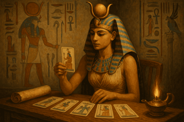Immagine copertina articolo La cartomanzia per gli antichi egizi Immagine copertina articolo La cartomanzia per gli antichi egizi