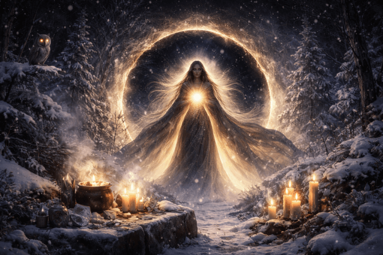 Immagine copertina articolo Solstizio d’Inverno: Rinascere nell’Oscurità – Astrologia, Spirito e Trasformazione Immagine copertina articolo Solstizio d’Inverno: Rinascere nell’Oscurità – Astrologia, Spirito e Trasformazione