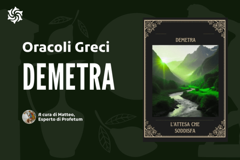 Immagine copertina articolo Il mio Oracolo personale - DEMETRA Immagine copertina articolo Il mio Oracolo personale - DEMETRA