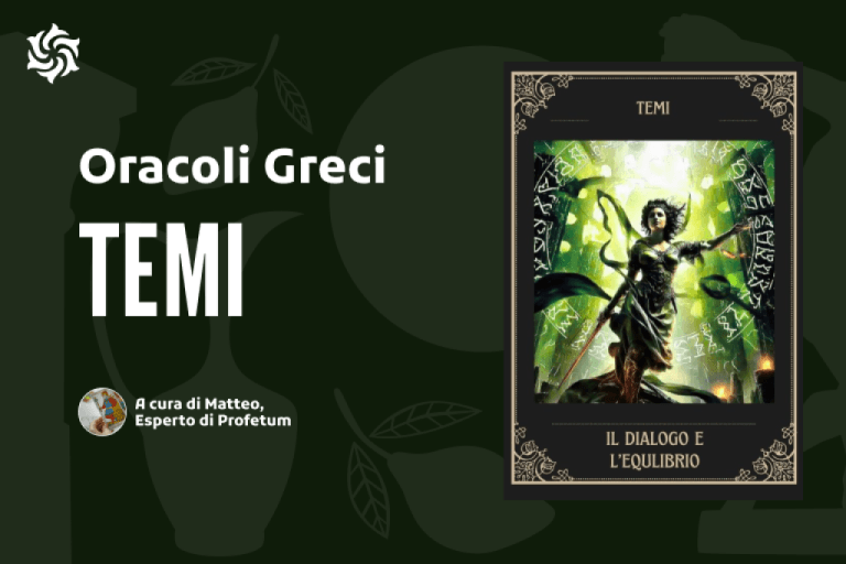 Immagine copertina articolo Il mio Oracolo personale - TEMI Immagine copertina articolo Il mio Oracolo personale - TEMI