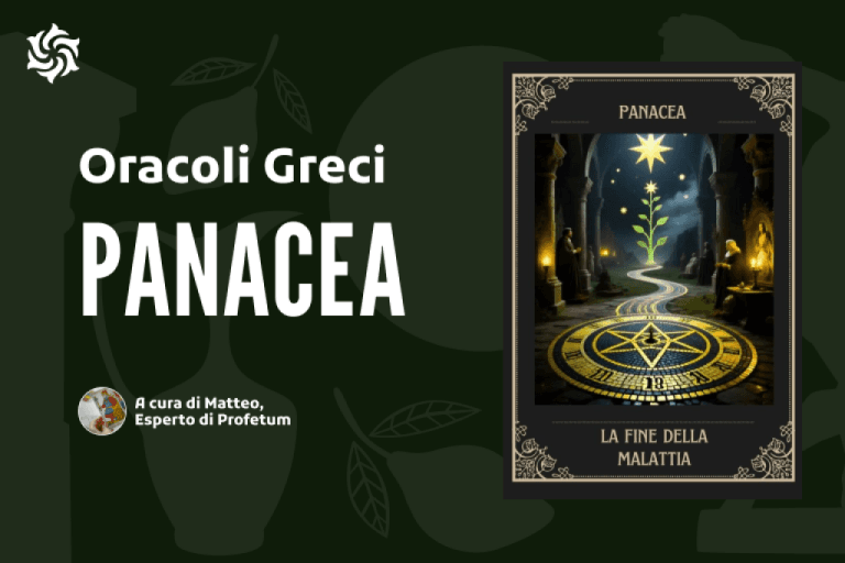 Immagine copertina articolo Il mio Oracolo personale - PANACEA Immagine copertina articolo Il mio Oracolo personale - PANACEA