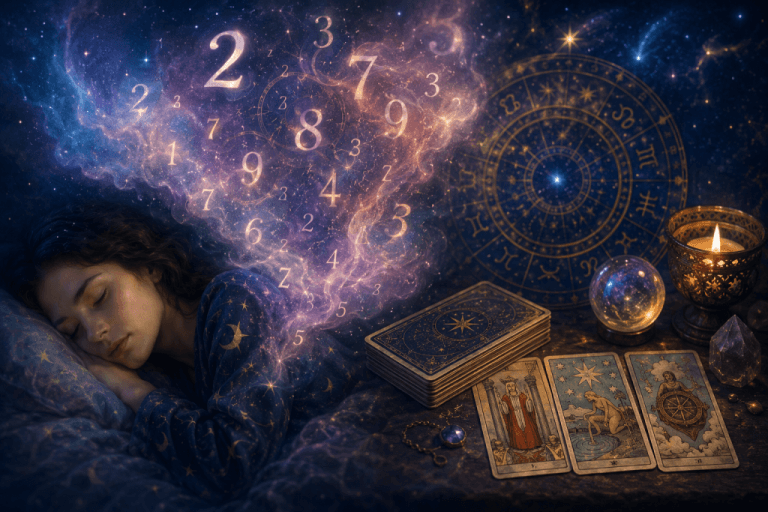Immagine copertina articolo Sognare Numeri: Significato tra Numerologia e Tarocchi | Profetum Immagine copertina articolo Sognare Numeri: Significato tra Numerologia e Tarocchi | Profetum