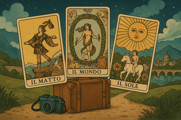 Immagine copertina articolo In viaggio con i Tarocchi - luoghi da visitare Immagine copertina articolo In viaggio con i Tarocchi - luoghi da visitare