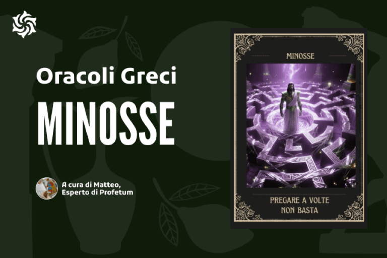 Immagine copertina articolo Il mio Oracolo personale - MINOSSE Immagine copertina articolo Il mio Oracolo personale - MINOSSE