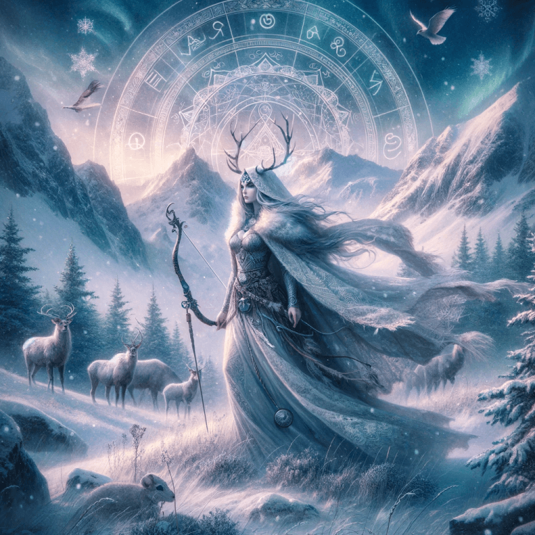 Immagine copertina articolo La dea Skadi: forza e saggezza delle montagne Immagine copertina articolo La dea Skadi: forza e saggezza delle montagne