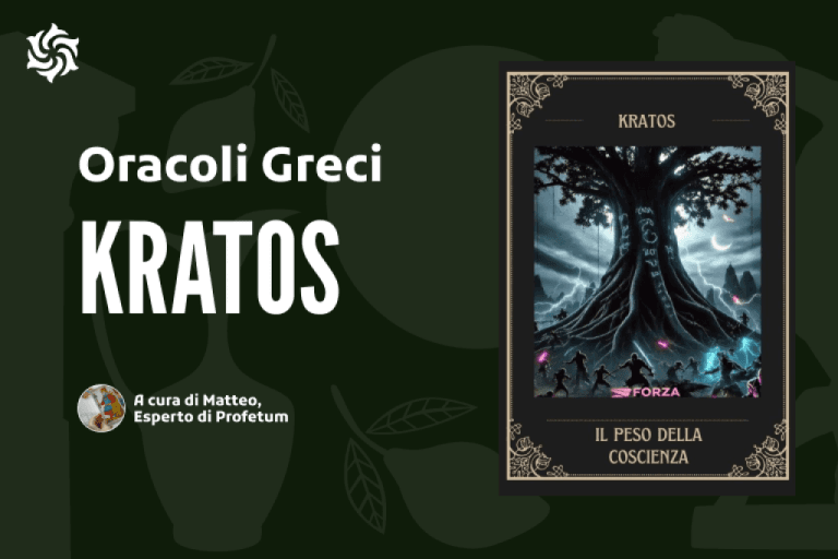 Immagine copertina articolo Il mio Oracolo personale - KRATOS Immagine copertina articolo Il mio Oracolo personale - KRATOS