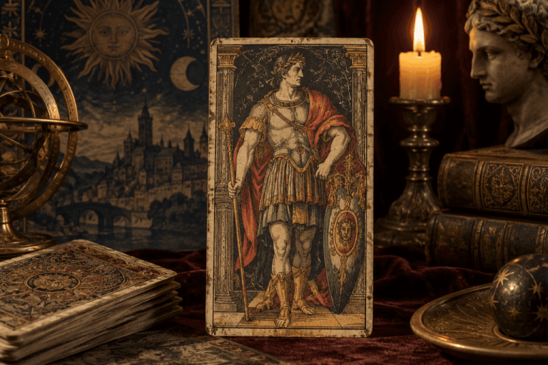 Immagine copertina articolo Postumio nei Tarocchi Sola Busca Immagine copertina articolo Postumio nei Tarocchi Sola Busca