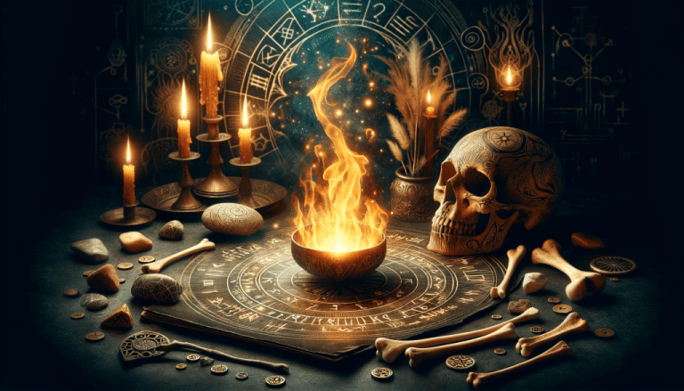 Immagine copertina del pacchetto Divinazione con il fuoco o ossa